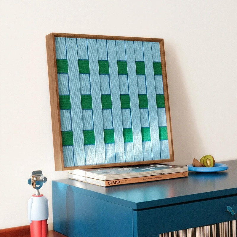 中古风玄关装饰画 画立体编织绳子高档卧室墙画 画小众艺术客厅饭,家居饰品,现代装饰画,淘宝优惠券,粉丝福利购,淘宝优惠卷