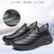 回力防水棉皮鞋 男冬季 加绒加厚舒适休闲厨师防油防滑厨房耐磨软底