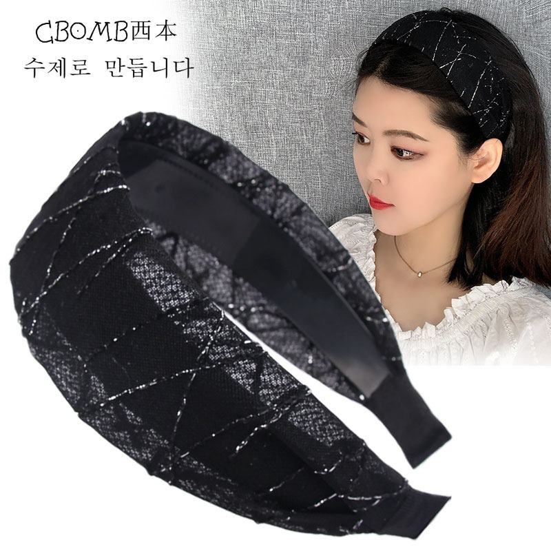 原创设计发箍女带齿防滑洗脸面膜头窟发卡网红外出显年轻发带发饰