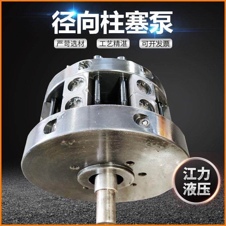 径向柱塞泵RK单排超高压径向泵双排大流量低噪音小型机床柱塞泵