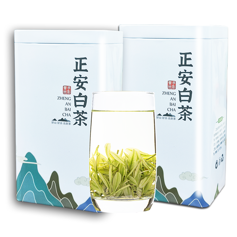 正安白茶明前特级200克简易2盒装