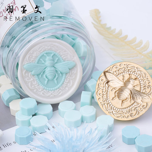 羽墨文欧式风结婚封印礼物铜章