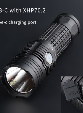Convoy M3-C直充,XHP70.3 SFT40 70.3高显色26650手电筒