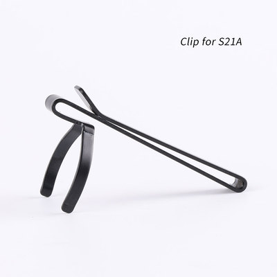 S21A H3 黑色抱夹，夹子，适用于S21A H3 手电筒