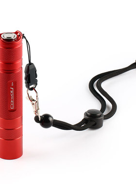 Convoy S2+【红色/铜电路仓/CREE LED/矩形螺纹/双伞绳孔】