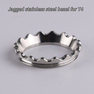 Convoy T4 手电筒锯齿状不锈钢攻击头