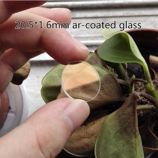 小直镀膜镜片 双面高光透率 适用Convoy S2 S2+ S3 S5 S6 S8手电