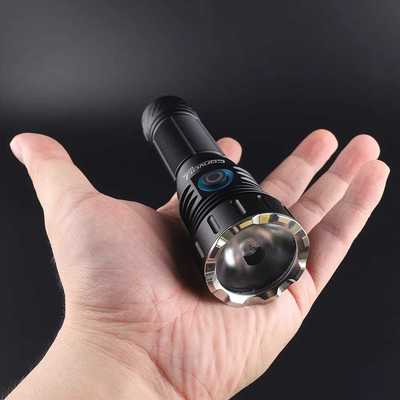 Convoy M21H M26D手电头部锯齿钢圈