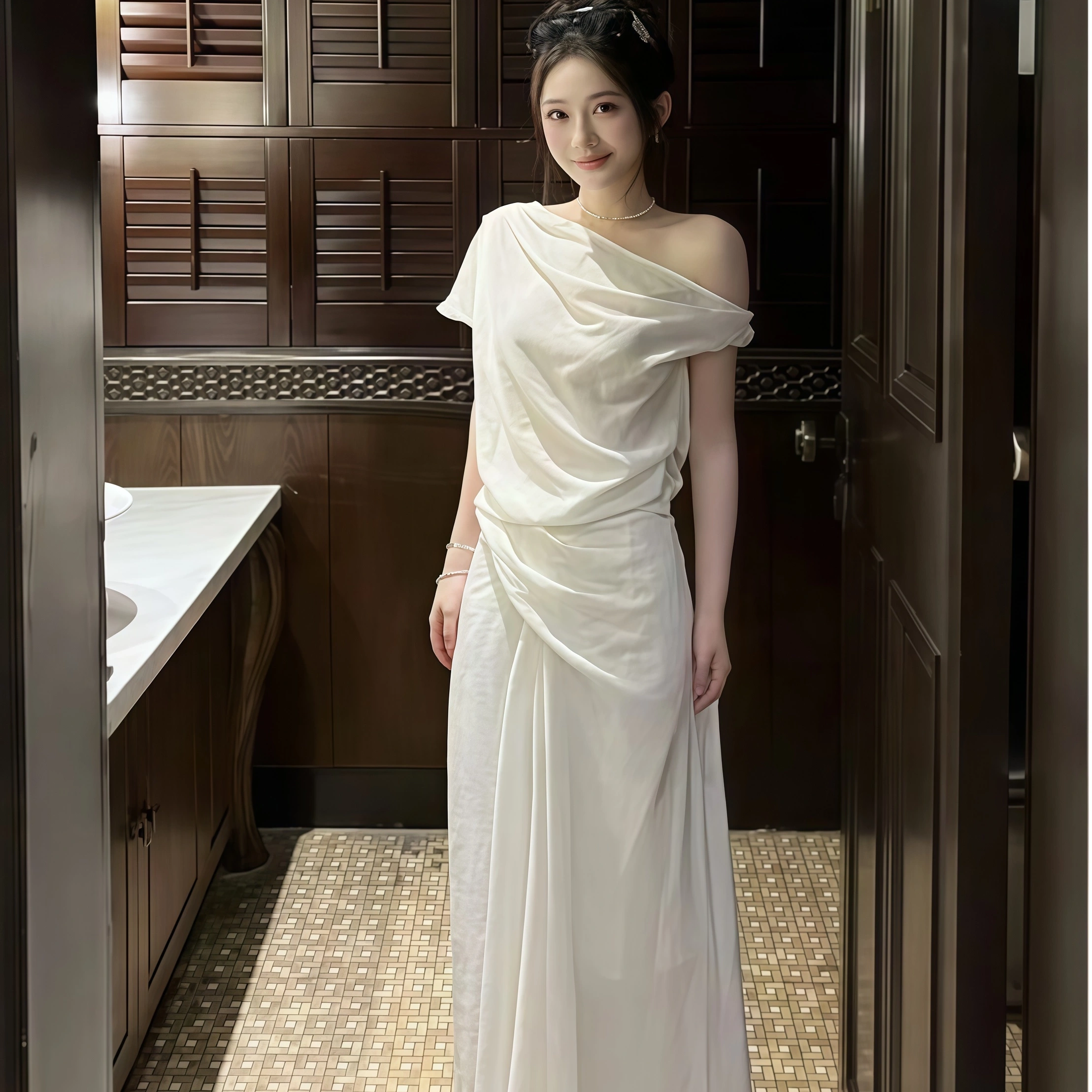 清纯系夏日穿搭套装女