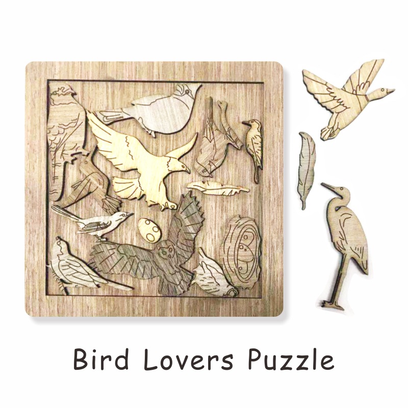 puzzle拼图猫咪小鸟烧脑动物