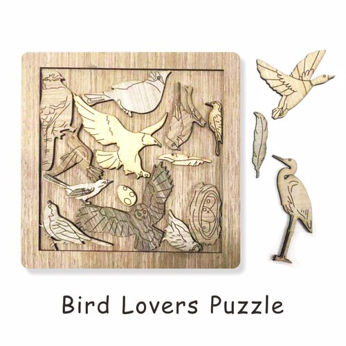 puzzle拼图猫咪小鸟烧脑动物
