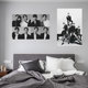 墙纸宿舍卧室背景墙面贴纸写真壁纸 EXO韩国男团明星海报周边新款