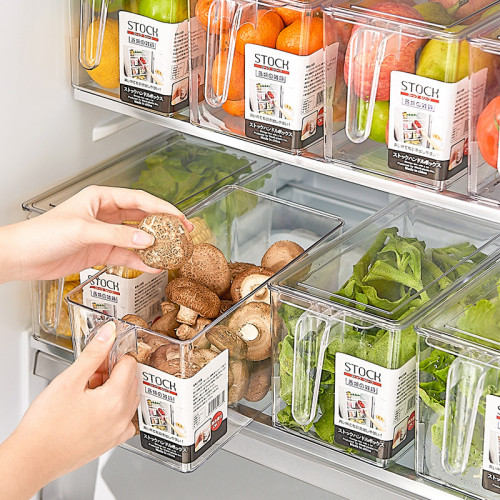 冰箱透明食品级保鲜收纳盒