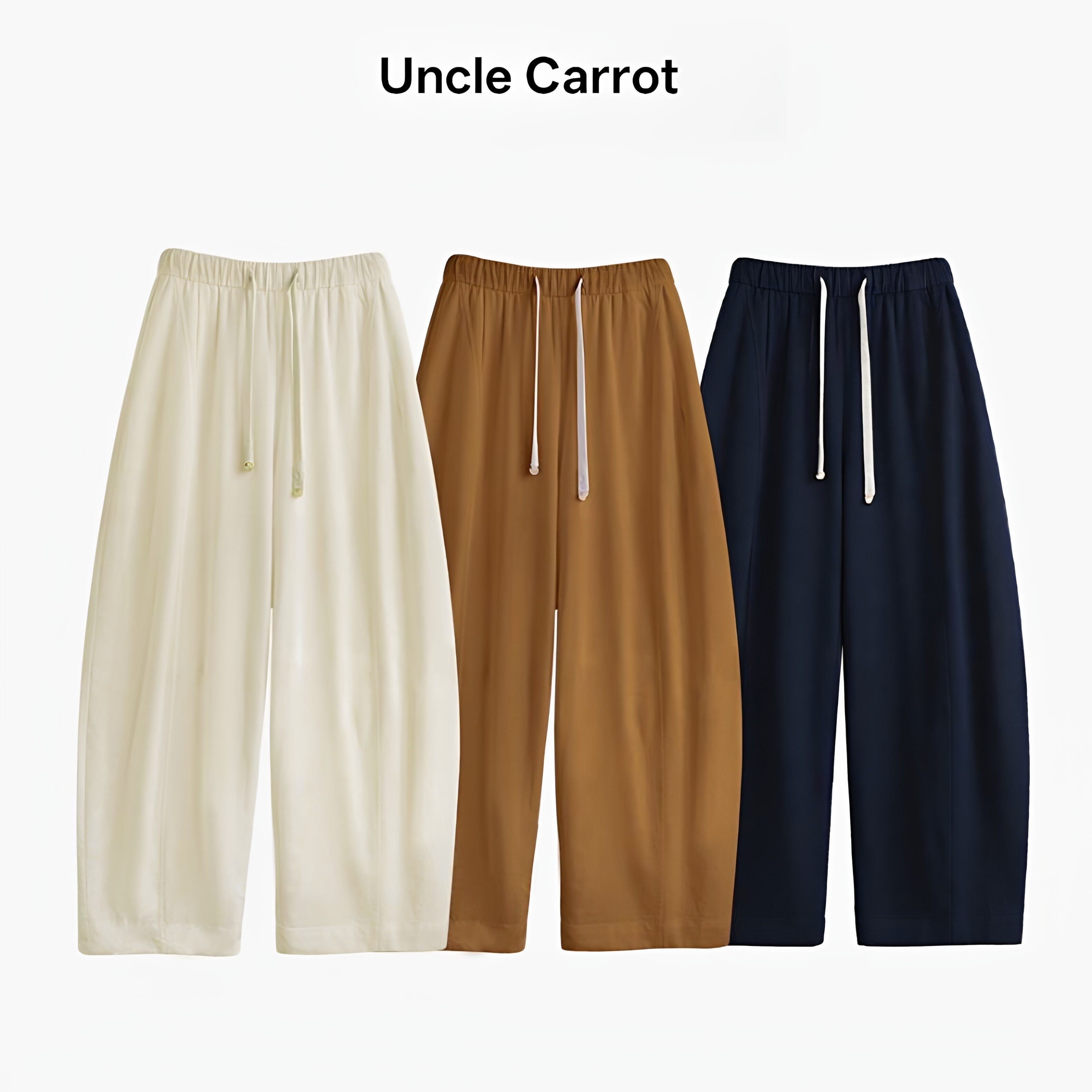 【金金自留】"莱赛尔＋棉" 宽松显瘦弯刀裤2689