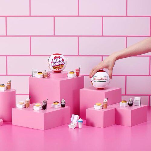 预售订金ZURU日本 Mini Brands惊喜球微缩迷你饮品甜甜圈盲