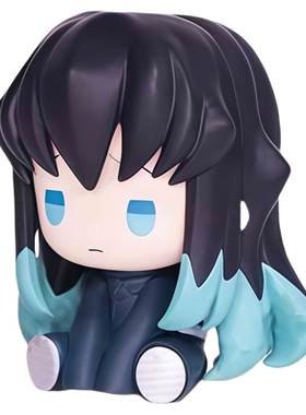 限购5/预售xBUSHIROAD第3弹鬼灭之刃发条坐姿时透无一郎