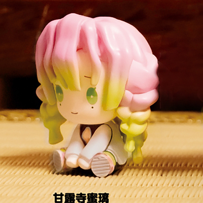 限购五件鬼灭之刃发条人偶坐姿3 蜜璃小芭内实弥1月预定定金