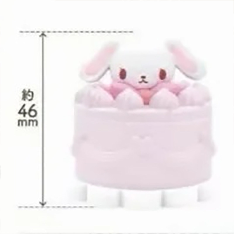 预售需补邮 slo蛋糕造型小物盒2扭蛋 K2花小兔茉莉兔蜜糖邦尼 3月