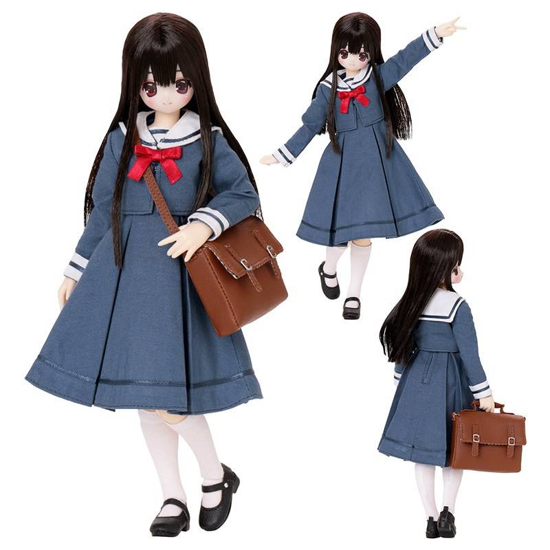 预订 Azone日本 娃娃 1/6 6分新校服心音 20周年纪念