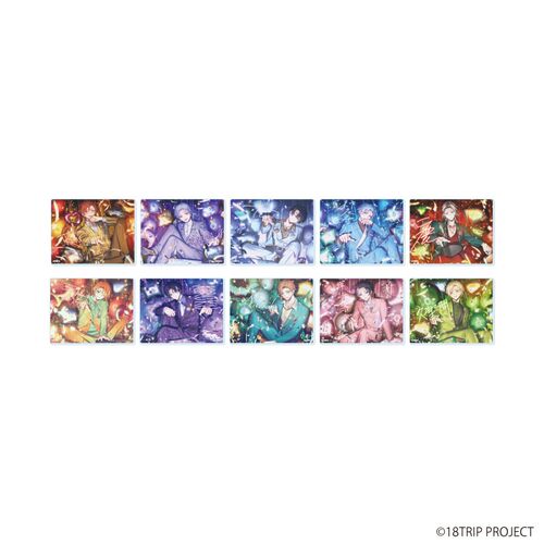 预售订金 A3 18TRIP 公式插画 压克力卡挂件再贩 W02607 周