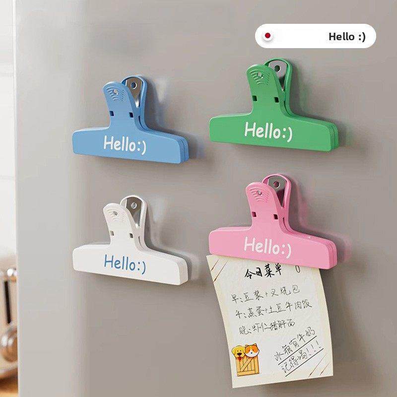 磁吸封口夹冰箱贴零食食品袋防潮夹子家用厨房调料专用简约密封夹,收纳整理,夹子/收纳夹子,淘宝优惠券,粉丝福利购,淘宝优惠卷