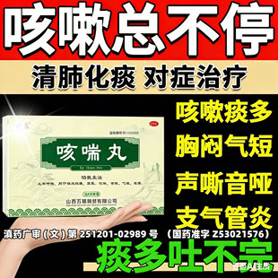 咳喘丸化痰止咳特搭咳喘顺丸中成药官方旗舰店正品北京效仁堂药xl