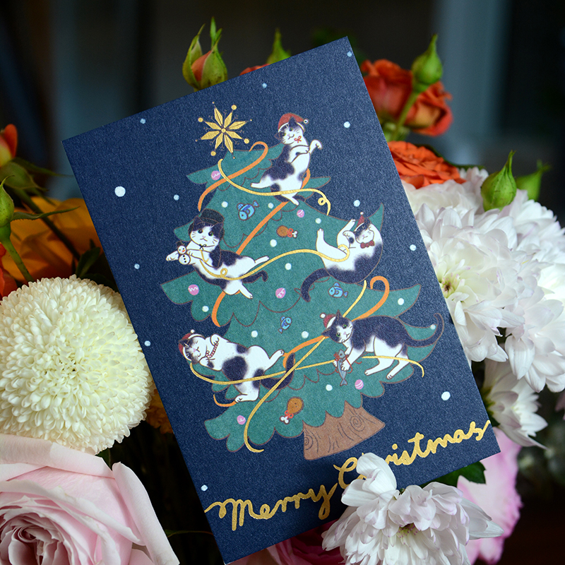 圣诞节卡片高级新年贺卡定制