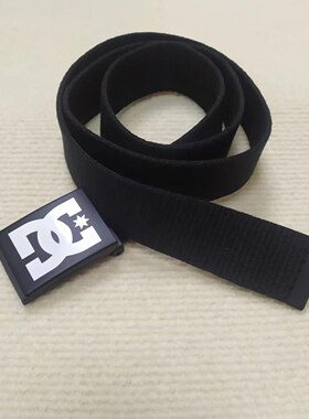 DC帆布腰带滑板滑雪皮带素色基础款【新店福利】
