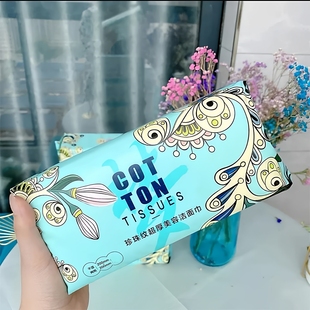 梦之灵一次性加厚洗脸巾纯抽取式美容院擦脸棉柔洁面巾纸毛巾卸妆