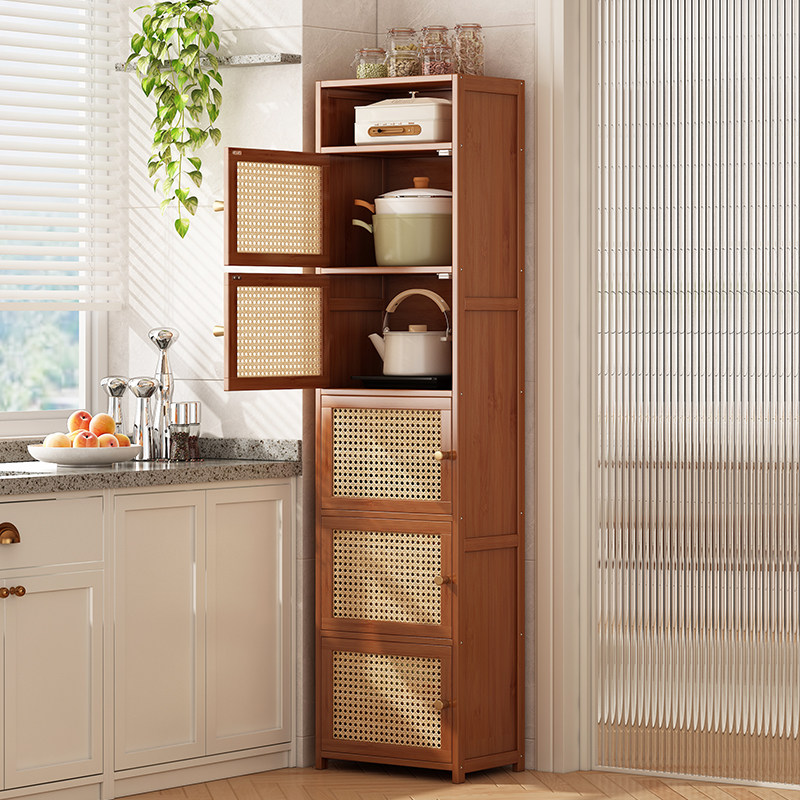 厨房落地多层置物架收纳柜储物柜多功能橱柜锅架碗柜夹缝款餐边柜,住宅家具,搁板/置物架/家用陈列架,淘宝优惠券,粉丝福利购,淘宝优惠卷