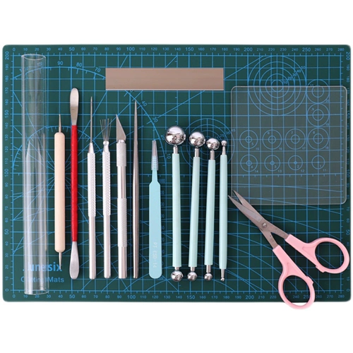 Сверхлегкая глина, набор инструментов ручной работы, фигурка, профессиональный набор материалов, «сделай сам», полный комплект