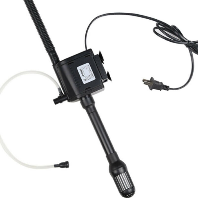 鱼缸过滤器循环三合一水泵氧气小型森森底静音壁挂式增氧配件大全