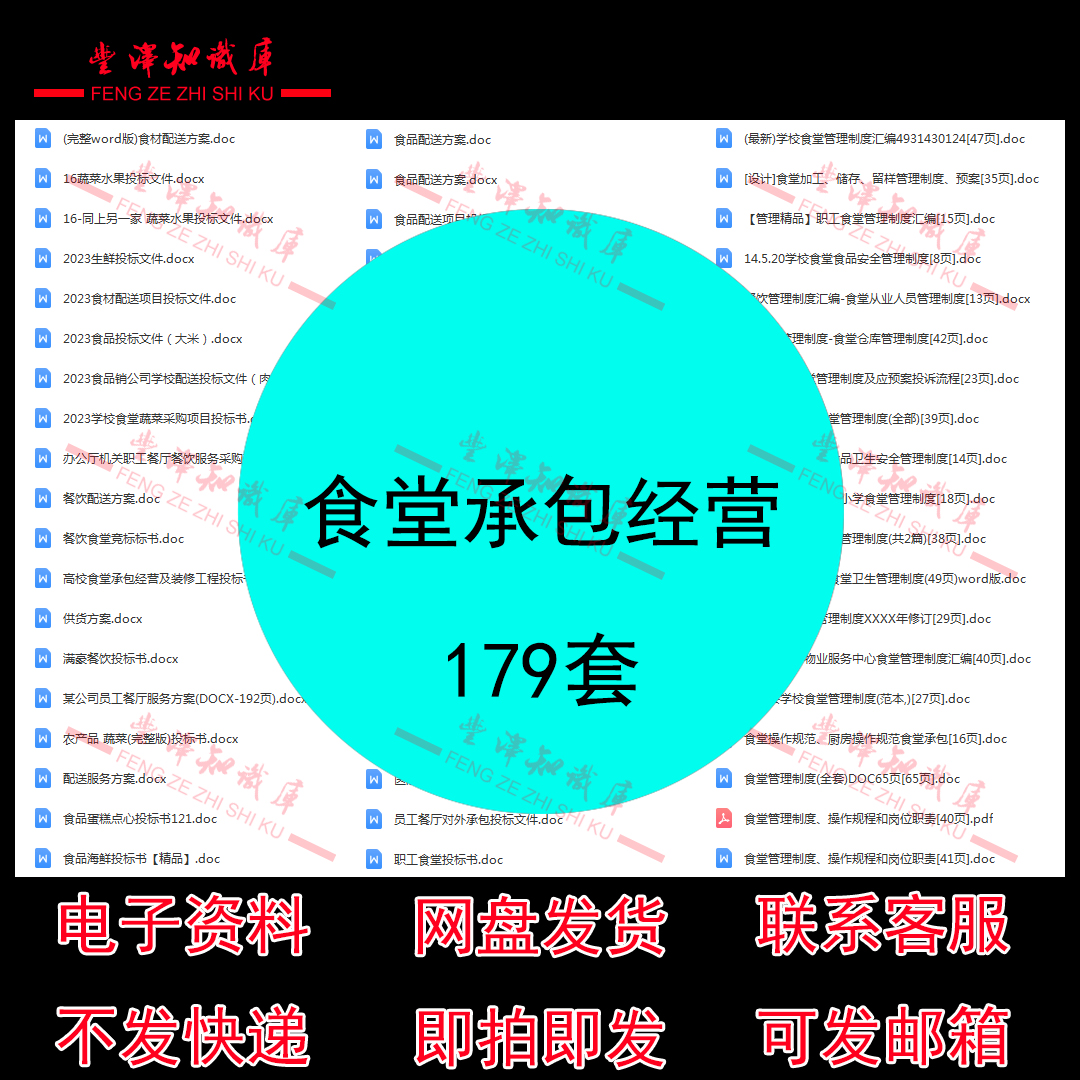 企事业单位食堂承包经营方案食堂经营管理制度承包合同投标文件