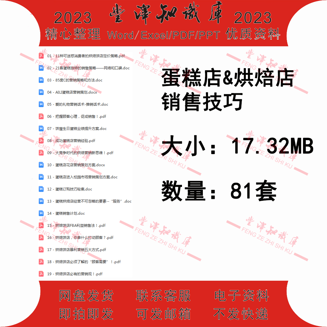 蛋糕烘焙店销售技巧蛋糕房营销方案销售激励方案活动策划经营建议 商务/设计服务 设计素材/源文件 原图主图