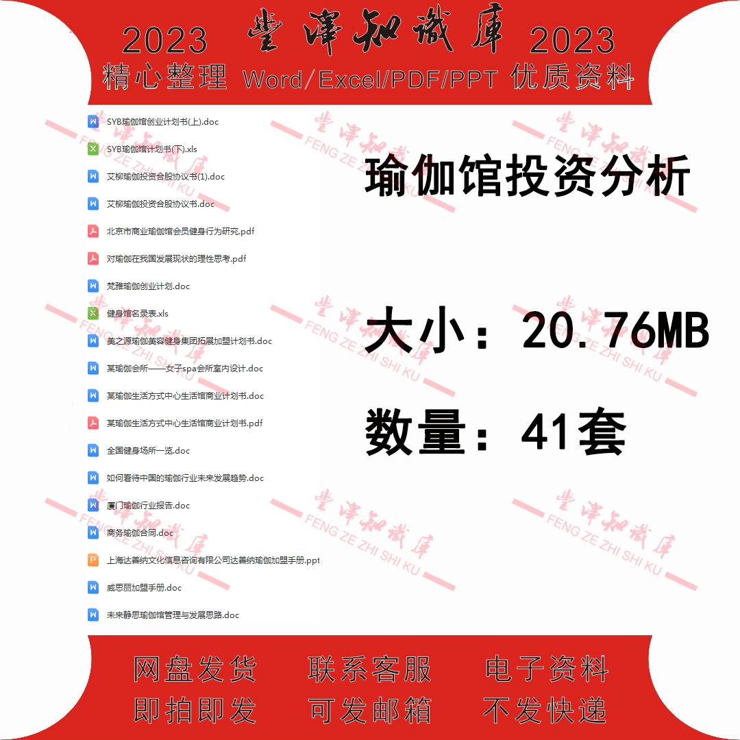 瑜伽馆投资分析行业前景瑜伽馆创业计划书瑜伽投资合股协议书模板