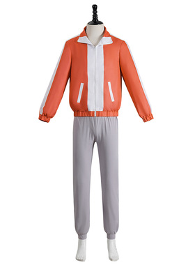 吉吉橙色套装动漫角色演出服超自然武装当哒当胆大党cos服C服工厂