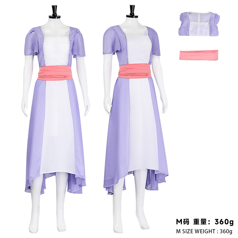 泰坦尼克号cos服 罗丝cosplay角色扮演 女主同款连衣裙 晚会礼服