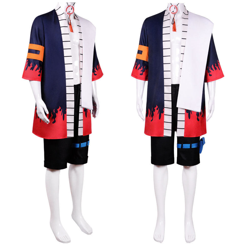 海贼王cos服火拳艾斯cosplay和服全套现货二次元角色扮演服装现货