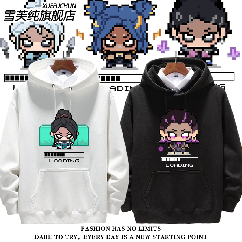 无畏契约瓦罗兰特捷风连帽卫衣