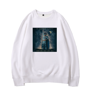 烟鬼乐队Coldplay酷玩Something Just Like This卫衣男女上衣衣服