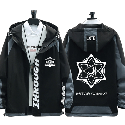 KPL职业联赛EstarPro战队队服CAT猫神游戏夹克连帽外套男女潮上衣