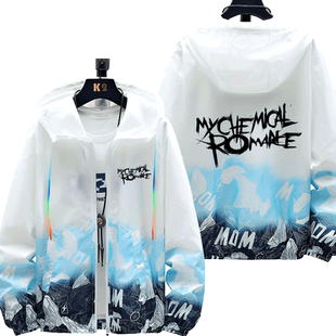 MY CHEMICAL ROMANCE我的化学浪漫摇滚乐队OASIS防晒衣服男女外套