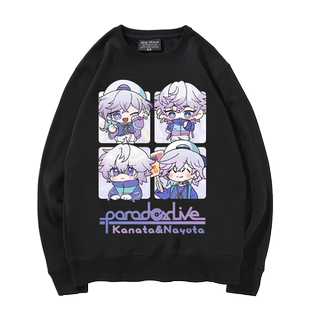 Paradox live周边Cozmez双子动漫二次元圆领卫衣男女休闲上衣服