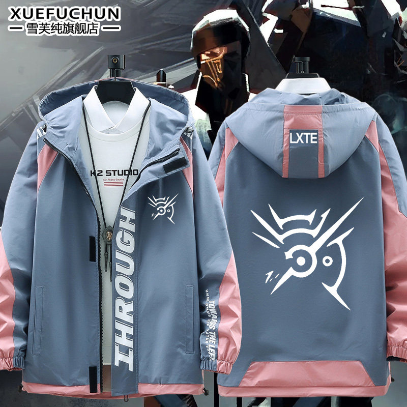 耻辱2羞辱2科尔沃艾米莉游戏周边衣服连帽夹克男女休闲外套潮上衣