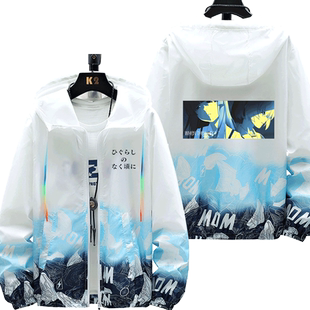 寒蝉鸣泣之时业动作周边梨花 沙都子短袖T恤夏季纯棉男女学生衣服