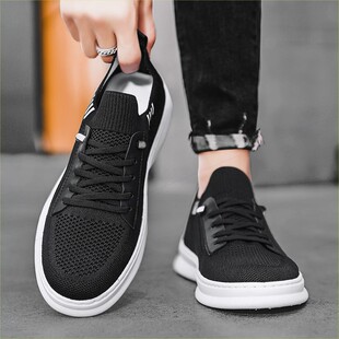 回力1927男鞋新款男士运动透气薄款飞织网面板鞋一脚蹬百搭休闲鞋