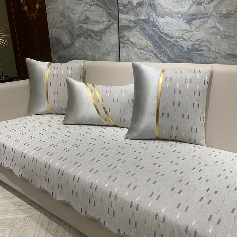 新款高档雪尼尔沙发垫套罩四季通用防滑轻奢简约现代布艺坐垫盖布,居家布艺,沙发垫,淘宝优惠券,粉丝福利购,淘宝优惠卷