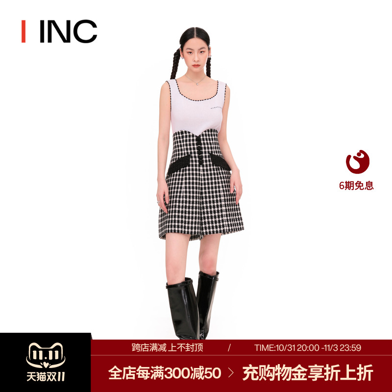 【ROMANCHIC设计师品牌】IINC 23SS 郁金香收腰包臀牛仔短裤女