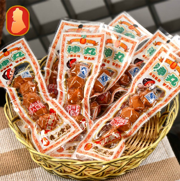 老李五香泡面搭档休闲食品猪肉丸