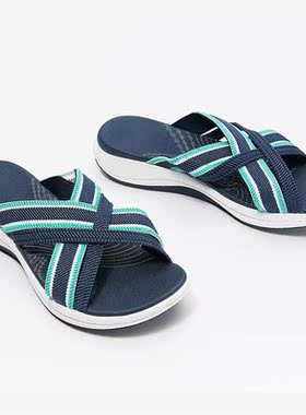 women platform shoes slip-on sandals fish mouth slippers拖鞋